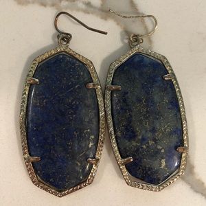 Kendra Scott Blue Lapis Danielle Earrings